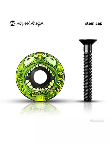 Riesel Design Stem Cap Carbon Monster II